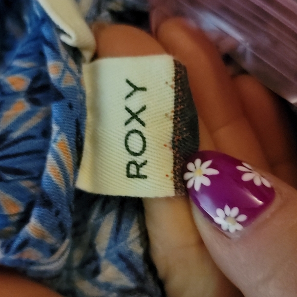 Roxy Racerback Loose Fit Dress Size Small Blue - Picture 2 of 6